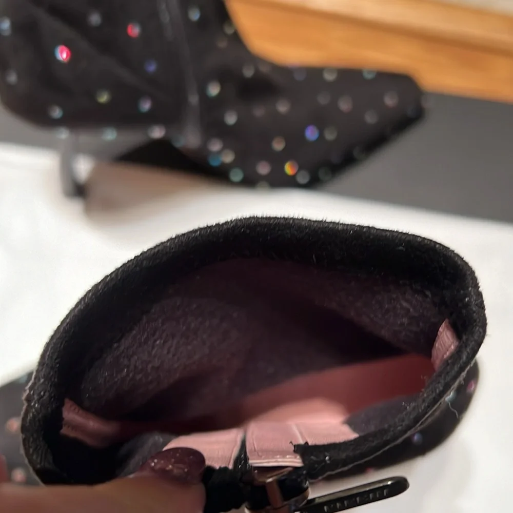 - Pīferi Merlin 100mm ankle boots